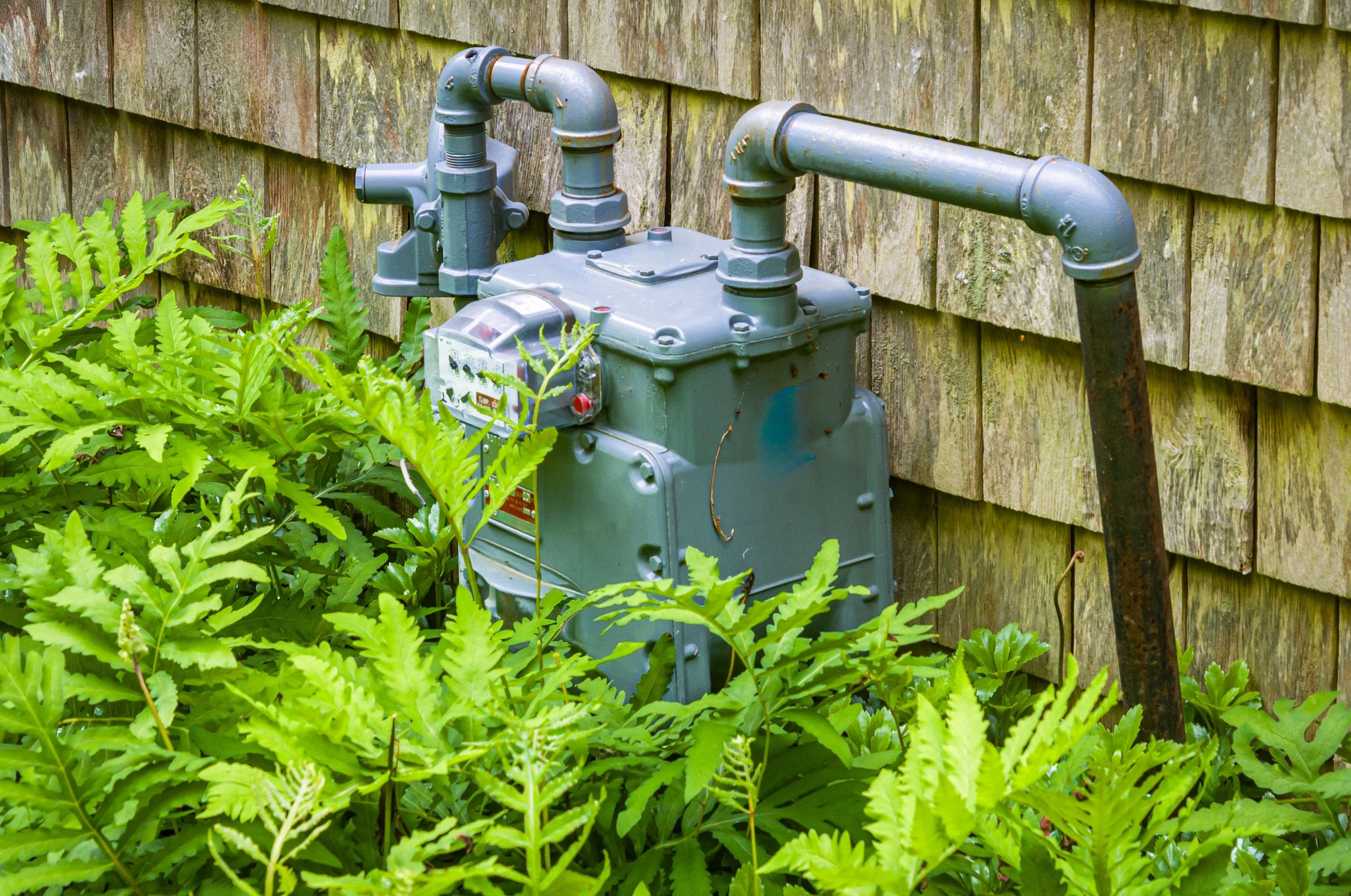 Domestic Gas Meter SDGE Red Tag Gas Pipe Repair  